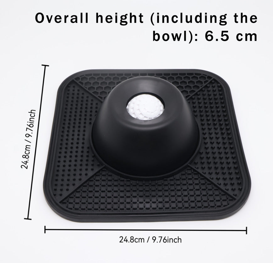 Bowboo Calm Bite Slow‑Feeding Dog Bowl
