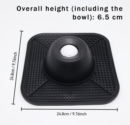 Bowboo Calm Bite Slow‑Feeding Dog Bowl