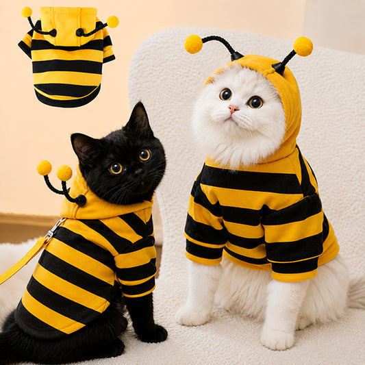 BowBooPets Premium Bee Costume Hoodie
